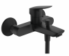 Hansgrohe Logis Jednouchwytowa bateria wannowa, natynkowa czarny mat 71400670